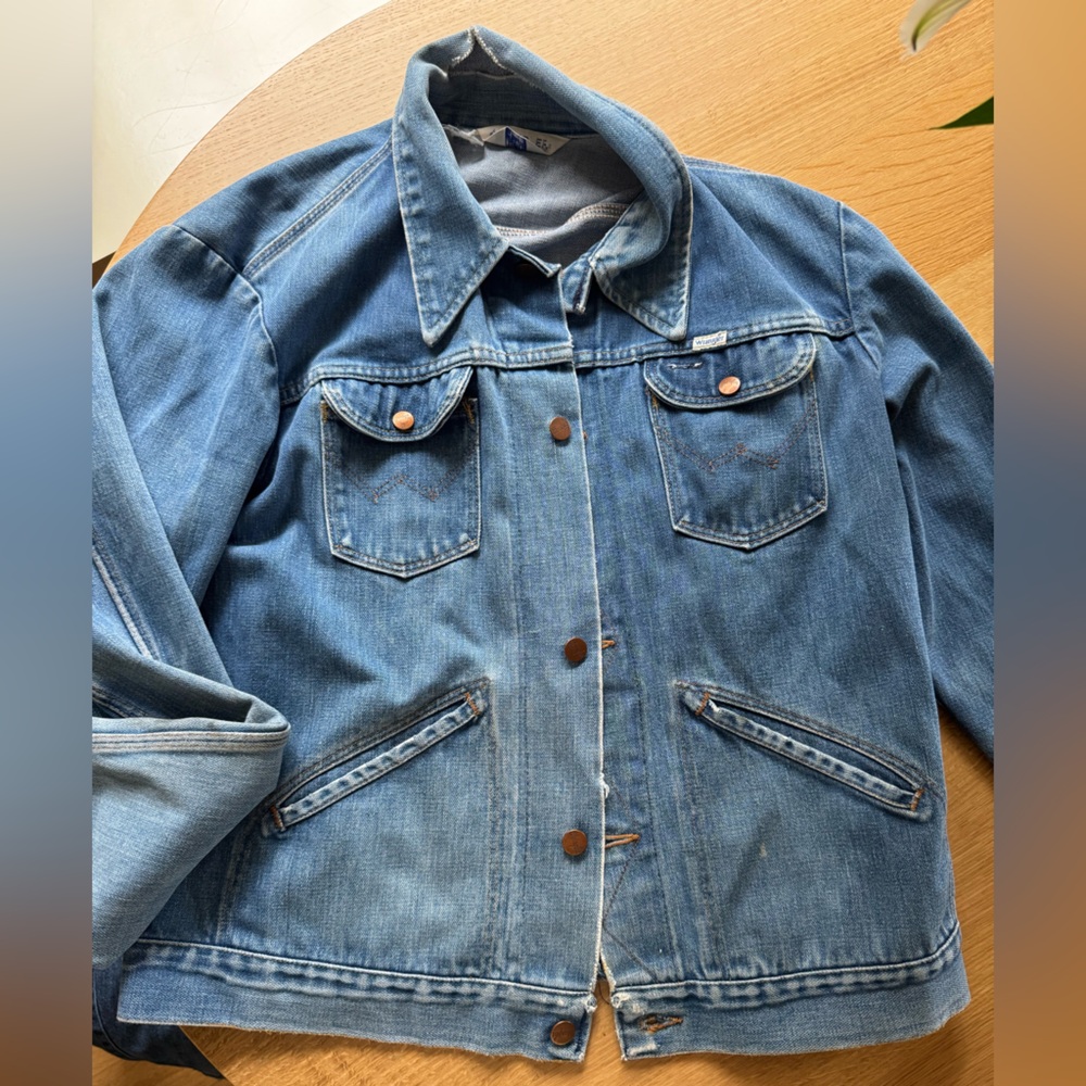 Vintage Wrangler Oversized Jean Jacket